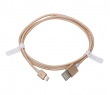Patent Reversible USB - Patent Reversible USB 2.0 AM to Patent Reversible IP5+Reversible Micro-BM Tinned copper conductor