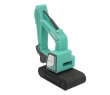 Custom PVC shape - Green-excavator1 – ODM project for display only