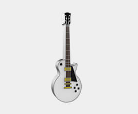 Custom Metal Shape - Guitar Shape - ODM project for display only