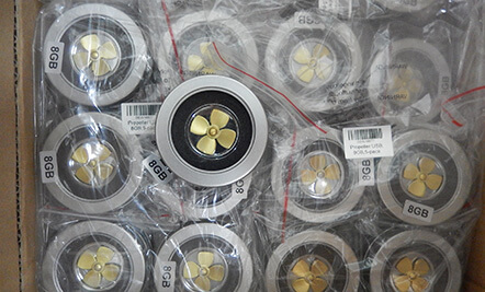 Customized Metal Propeller USB