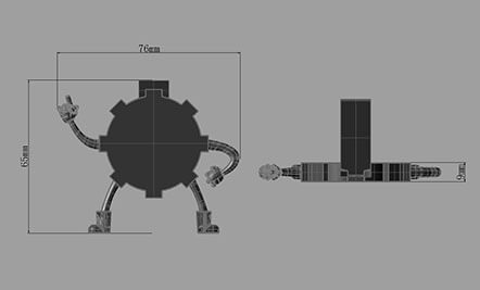 Customized ABS Shape